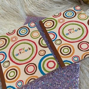 2  X “ MY ARTWORK BOOKS” perfect for preschooler or homeschool.